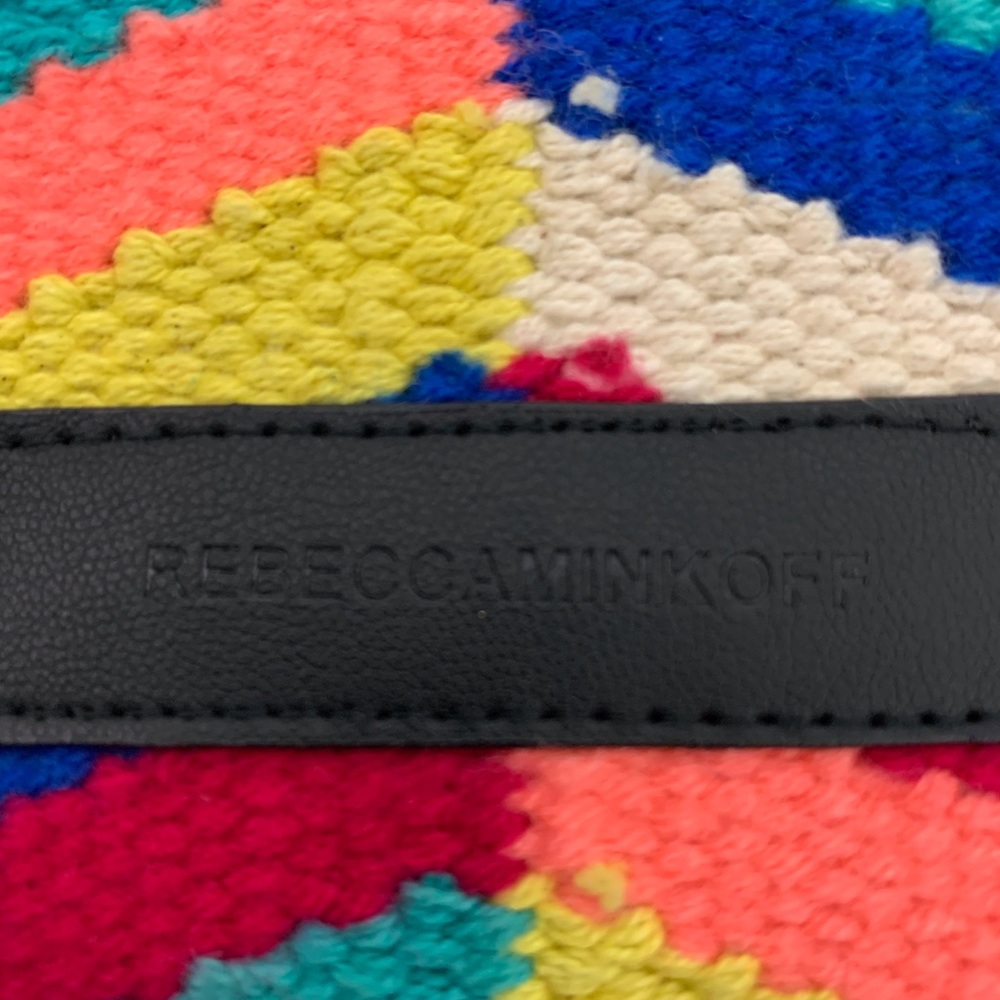 Rebecca Minkoff Colorful Woven Wristlet - Picture 3 of 9